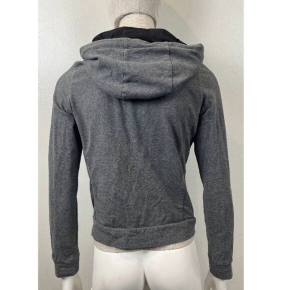 PRADA GRAY HOOD TRACK JACKET S - Picture 5 of 16